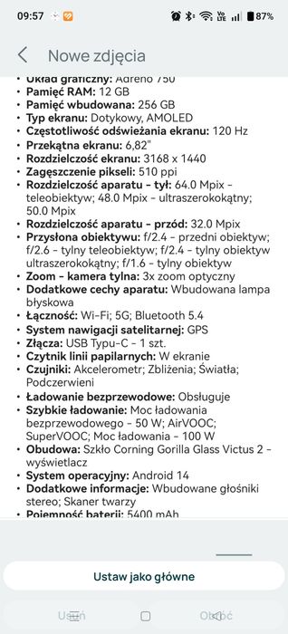 Oneplus 12 256 GB w super stanie