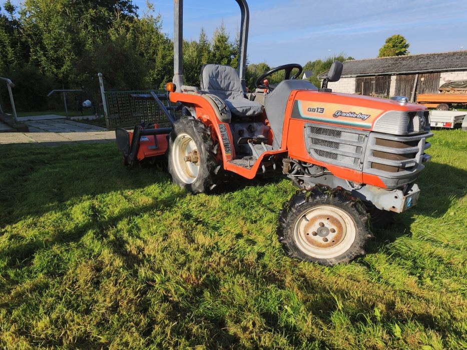 Kubota traktorek głębogryzarka