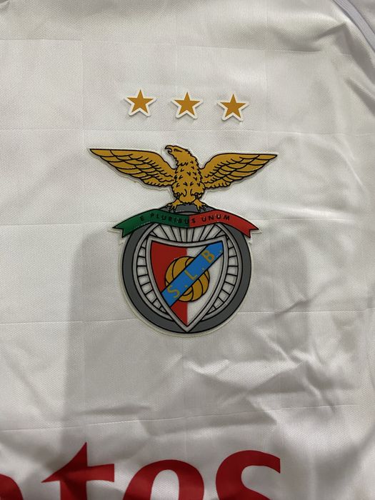 t-shirt benfica branca 25/26