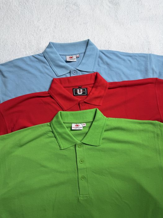 Zestaw meskie koszulki polo XXL 3 szt 2xl