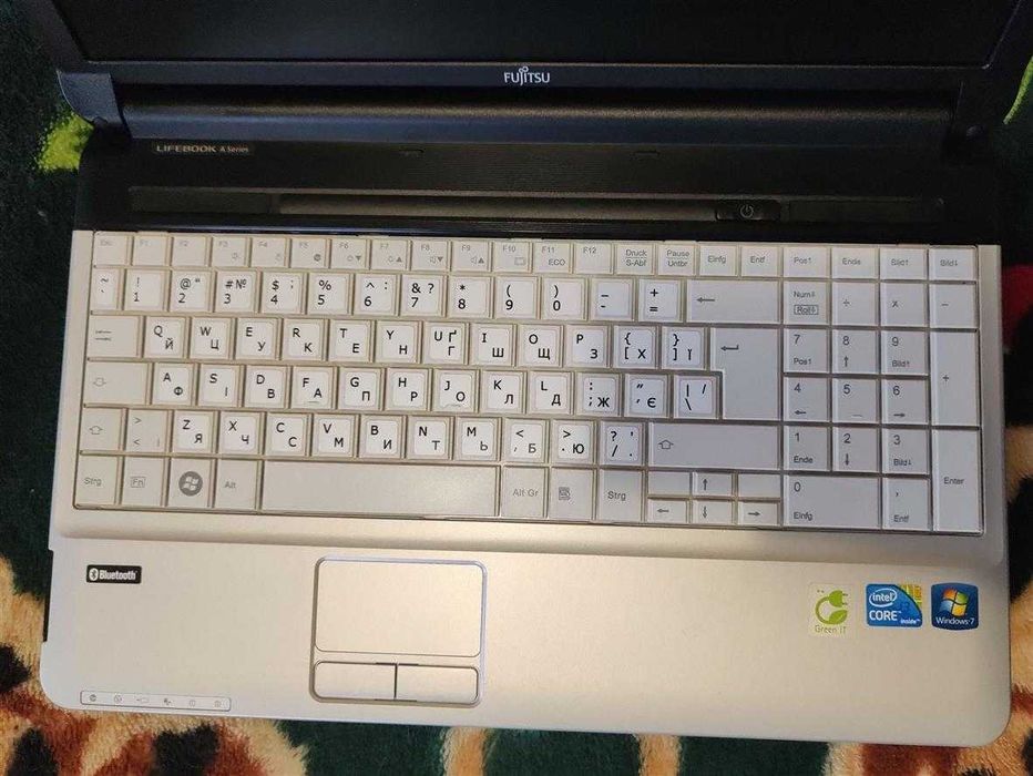 Fujitsu A530,мат.екран/нова АКБ/8ГБ/SSD 128ГБ/Win10