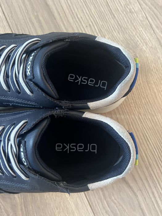 Підліткові кеди шкіряні Geox