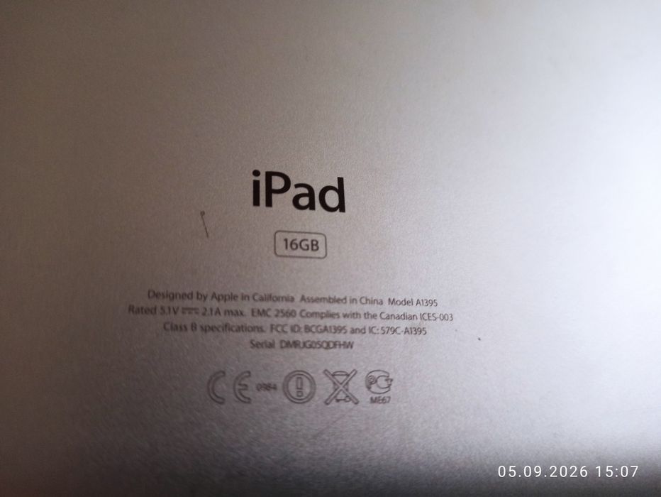 продаю рабочий IPad