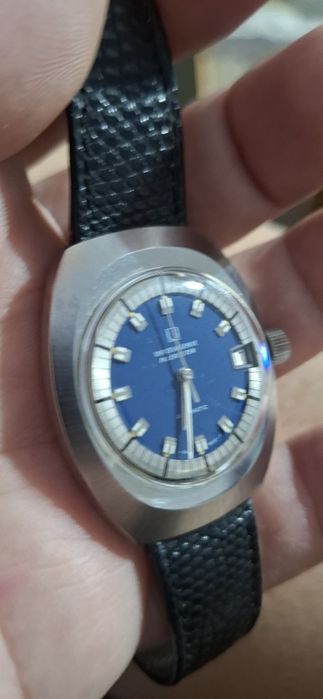 Relogio universal geneve paulo roter caixa aco aco coroa rosca
