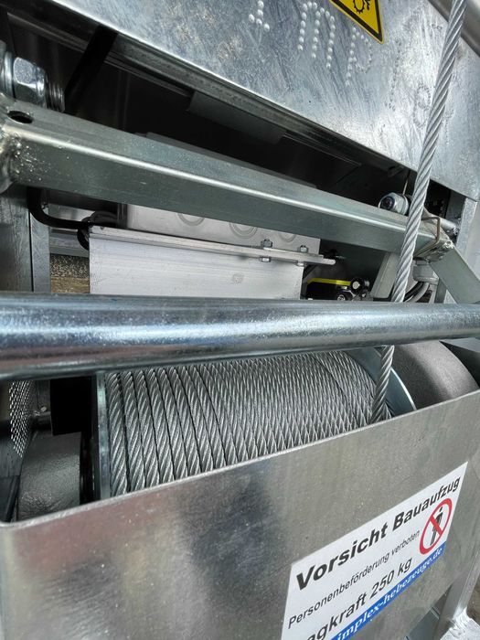 Winda dekarska drabina SIMPLEX 250kg 18m geda bocker nie używana