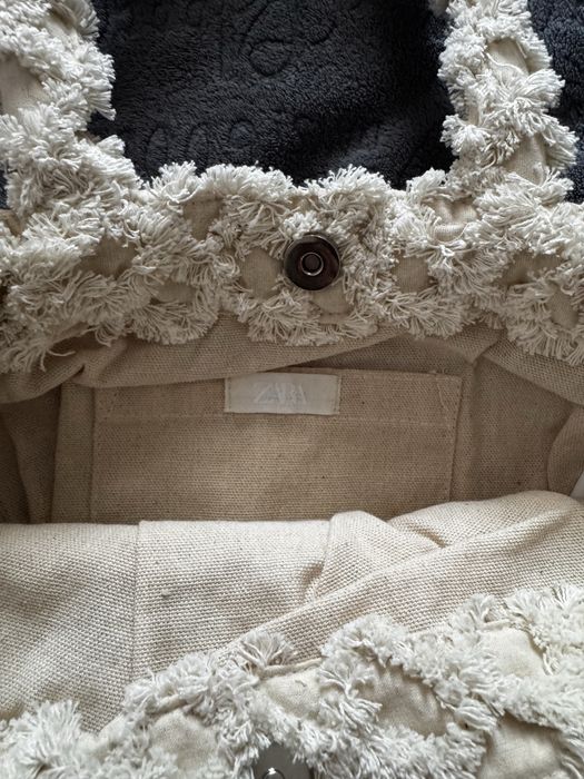 Сумка Zara як на пляж так в в місті підходе