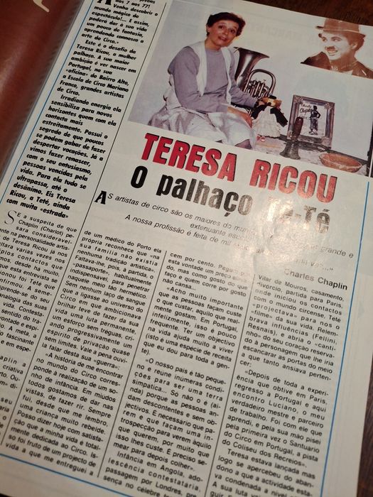 Revista nova gente Teresa ficou chapito