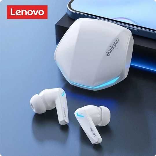 Auriculares bluetooth 5.3 c/microfone Lenovo-GM2 Pro 5.3 (novo selado)