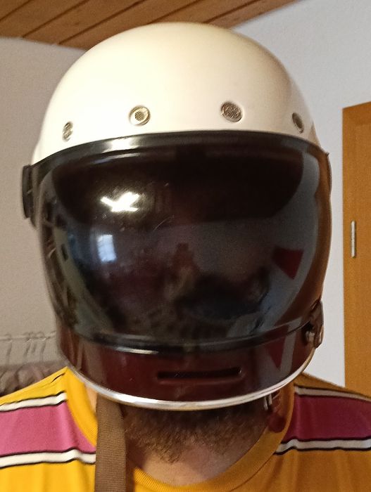 Bell bullit XL biało bronzowy
