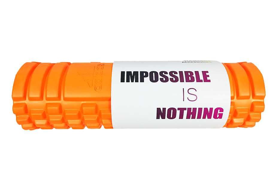 Ролик Adidas 45 см+ЧОХОЛ/масажний валик-ролер для масажу спини, ніг