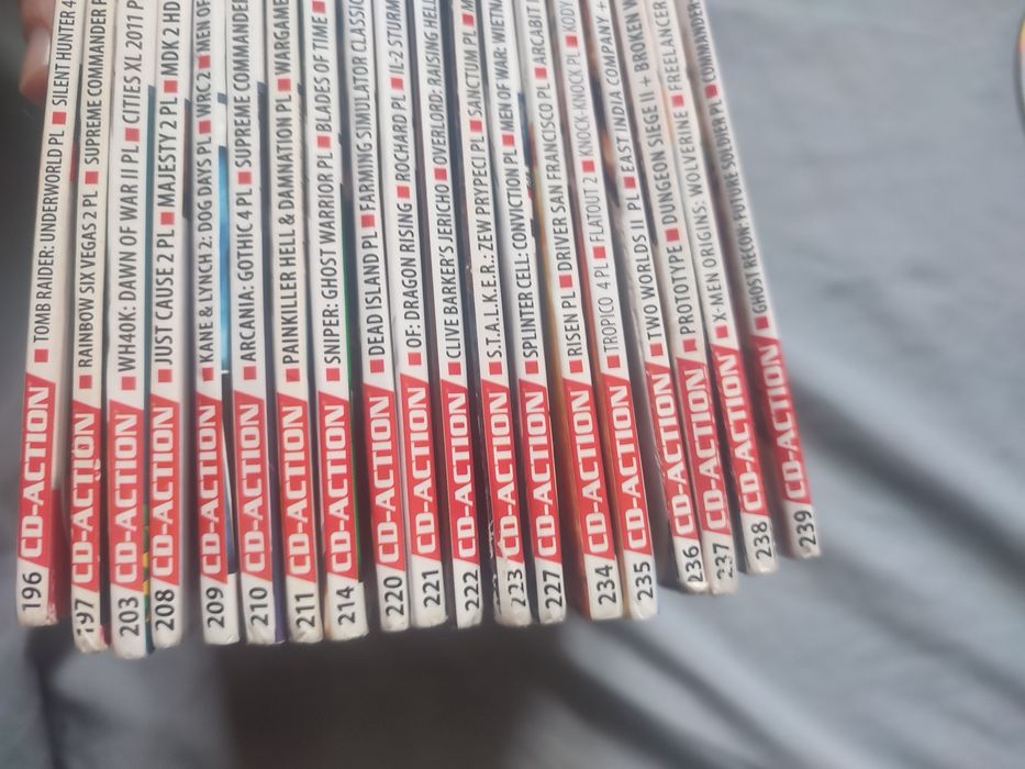 Płyty z grami CD action