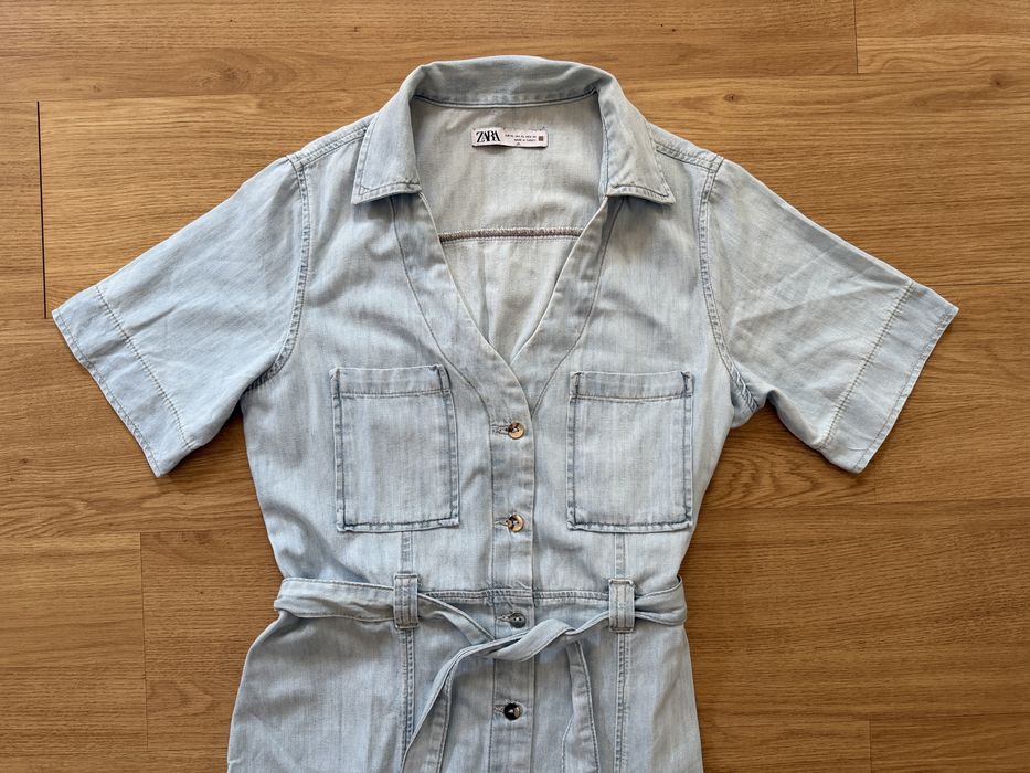 Vestido de ganga “Zara”