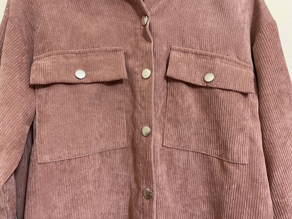 Vestido Camiseiro Rosa Bombazine
