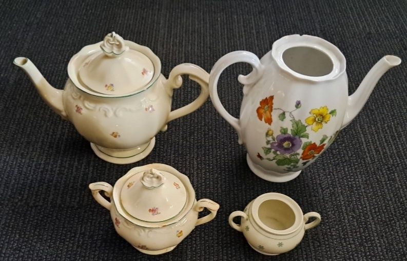 Zestaw szkła i porcelany