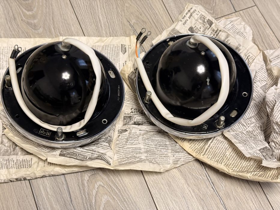 Нові фари Москвич 402,403,407,408,412,передня хром оптика,новые фары