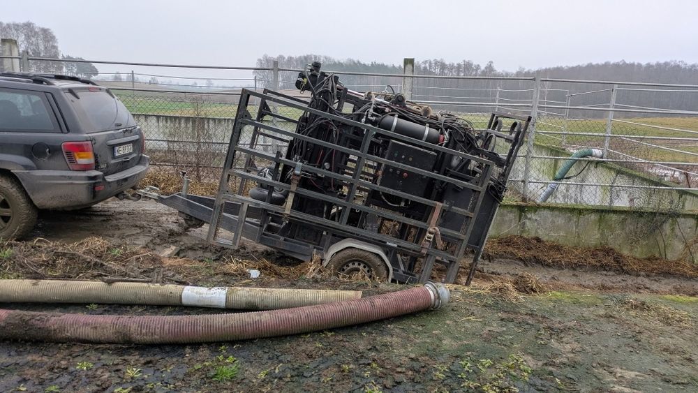 Sprzedam solidny  poskrom hydrauliczny