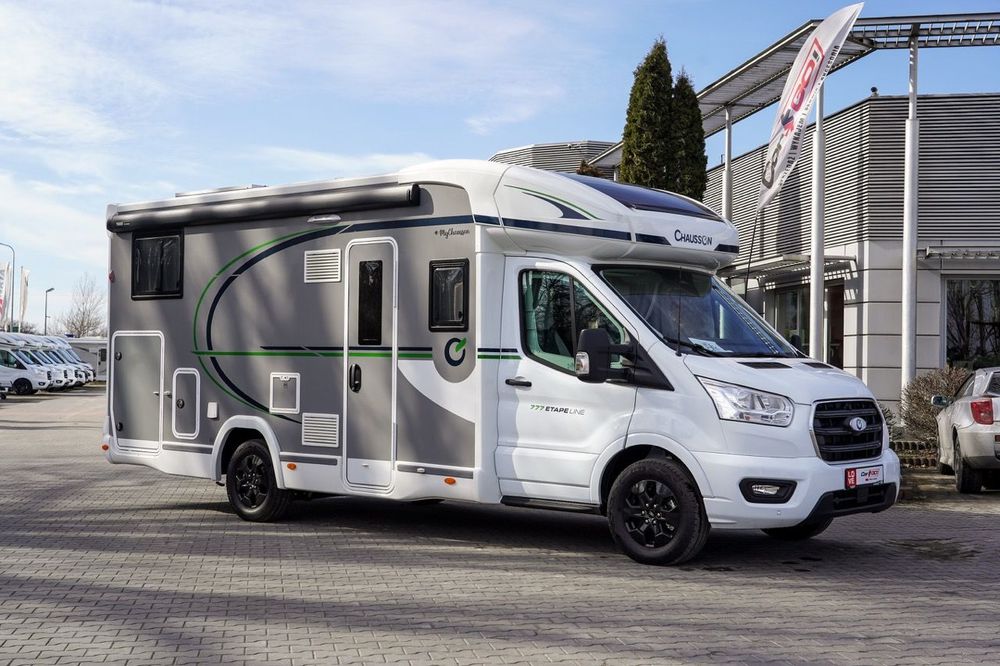 Ford Chausson 777 Etape Line  Automat, podgrzewana podloga, webasto, markiza, solar, zimowy