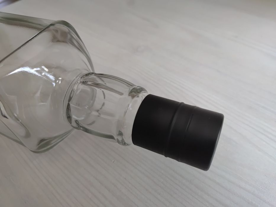 Butelka szklana kwadratowa 0,5l