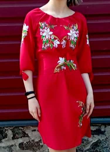 Вишиванка, сукня вишита, плаття вишите,універс.ррзміруXS S, M