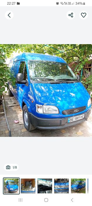 Продам бус форд транзит 2.5 простий дизель