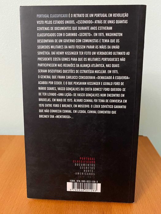 Portugal Classificado Documentos Secretos Norte-Americanos, Nuno Simas