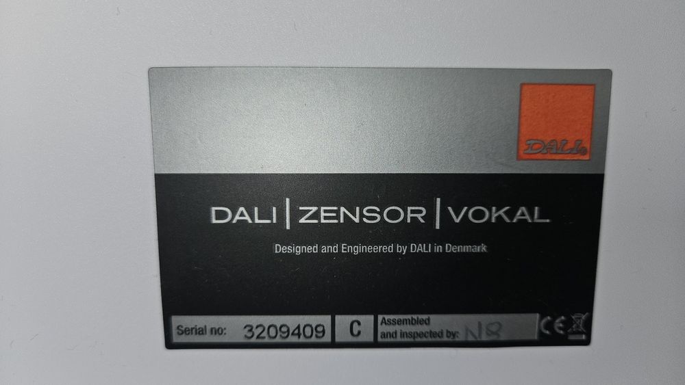 DALI Zensor Vokal biały – kolumna centralna – bardzo dobry stan