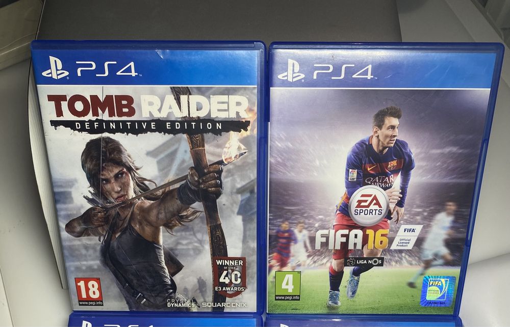 Jogos Ps4 como novos