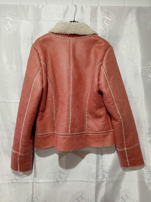 1124 Kurtka damska kożuch jak na zdjęciu