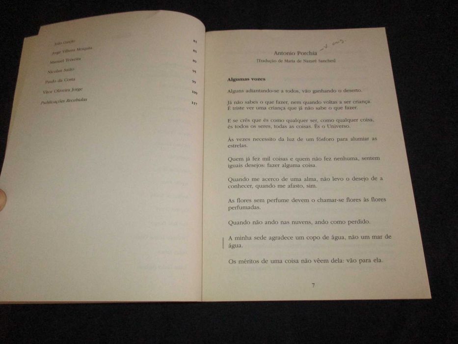 Livro Di Versos 7 Revista Semestral de Poesia e Tradução