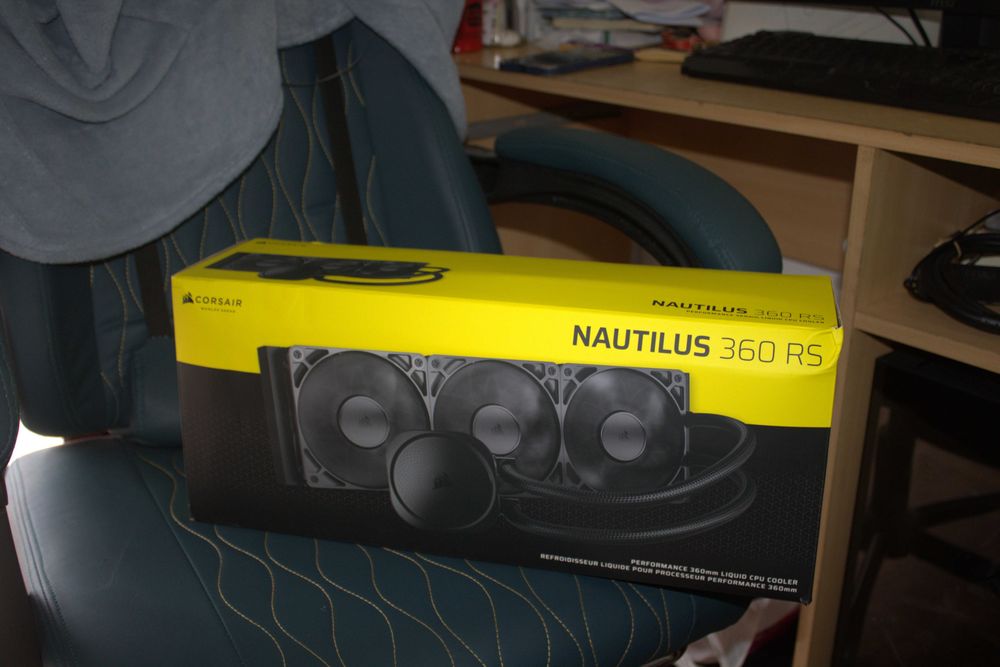 Water Cooler CPU Corsair Nautilus 360 RS 360mm Preto