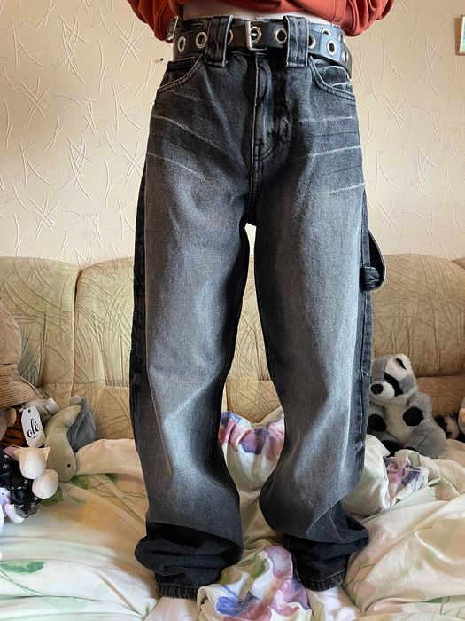 Модні джинси BERSHKA. Модель Wide Balloon.