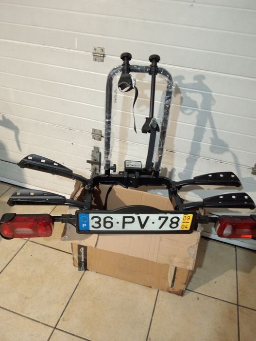 Suporte de bikes na bola de reboque