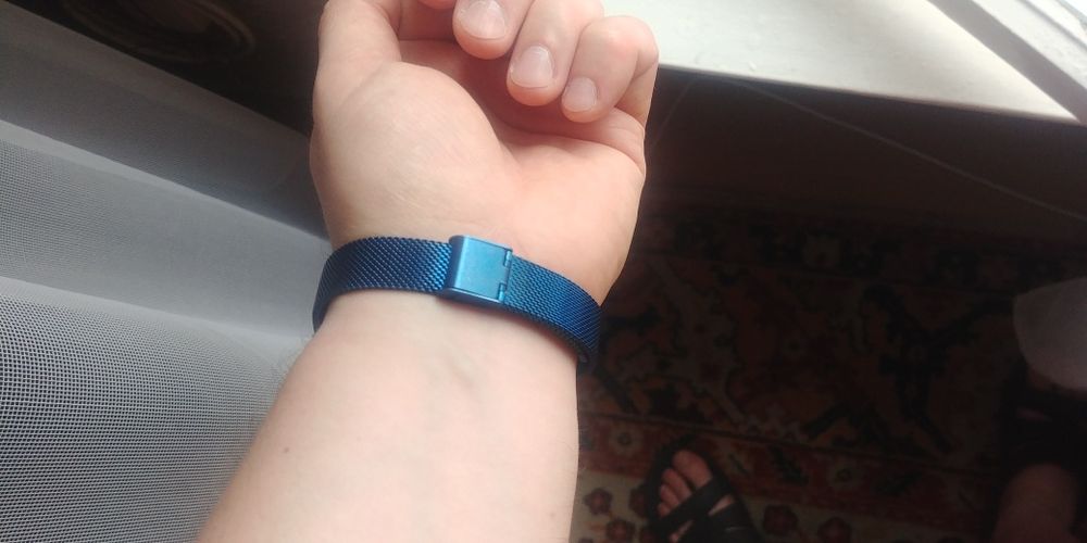 Bransoletka do honor band 4-5 ocean blue