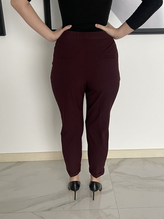 Брюки с высокой талией на ремешке