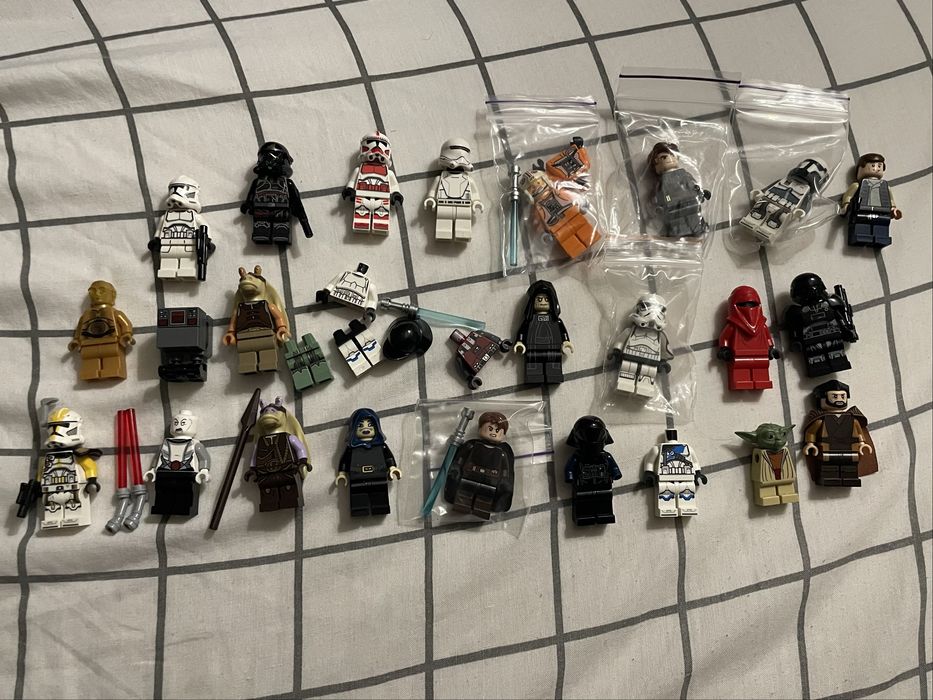 Lego Star Wars minifigures, мініфігурки лего зоряні війни