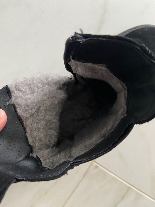 Черевички, зимові, замша