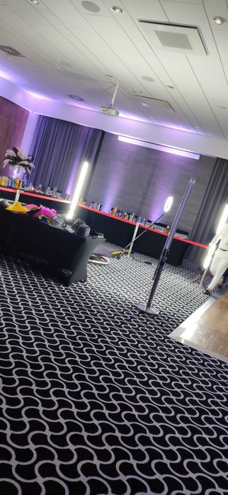 Fotobudka 360 Konin, CO2 Gun, ciężki Dym, Race, Miny Dymne