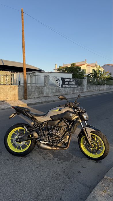 Yamaha mt 07 2017 24.000 kms