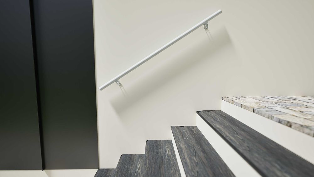 Poręcz do schodów Secura Wall zewnętrzna/wewnętrzna