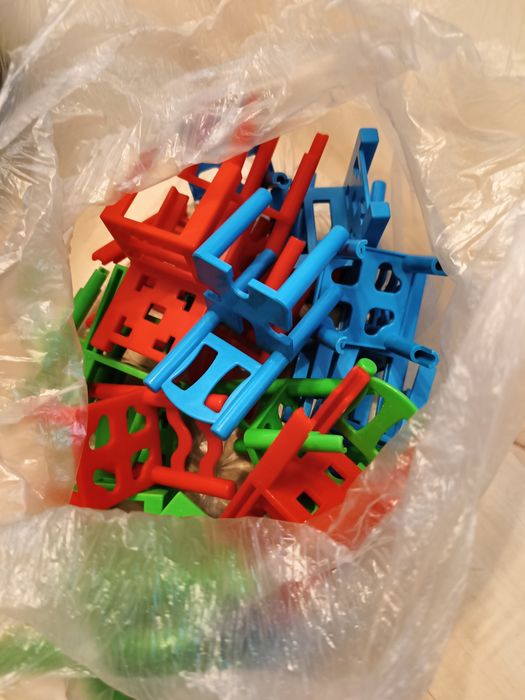 Zestaw klocków plastikowych