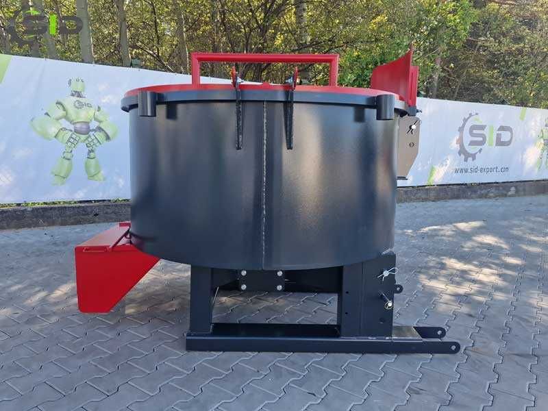 PROMOCJA! Mieszalnik do betonu bębnowy, betoniarka 1200 L WOM [MBB3] SID RATY 0%