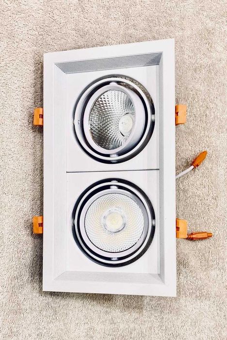 Мощный карданный  светильник FERON   AL-202 12bt 4000 k  код 29774