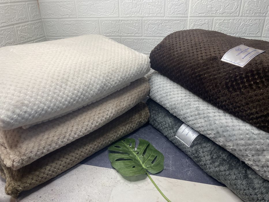 Пледи-покривала Бамбук з мікрофібри