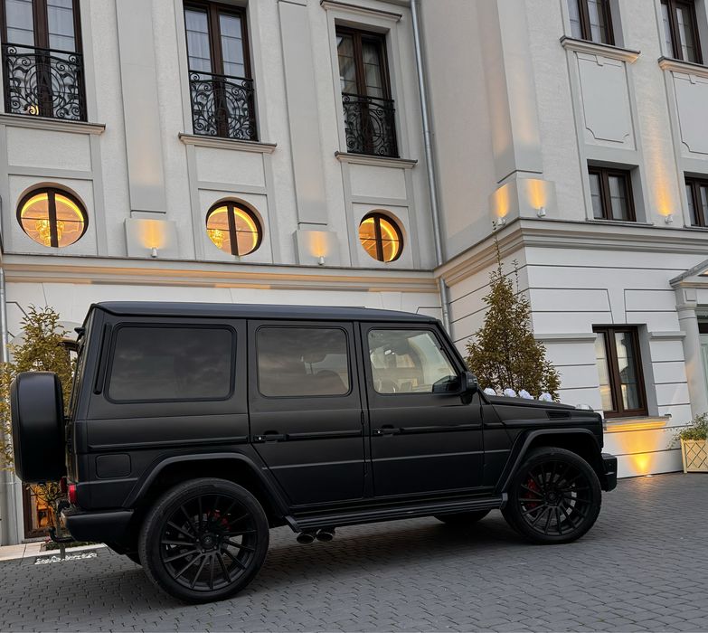 Auto do ślubu auto na wesele g-klasa czarne Torun Białystok Łódź