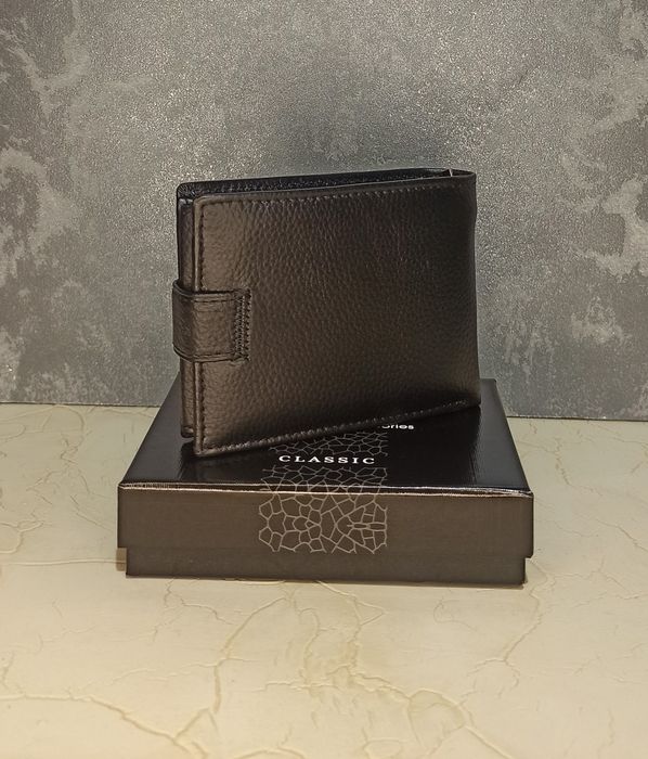 Кошелек мужской кожаный DR. BOND чоловічий шкіряний гаманець