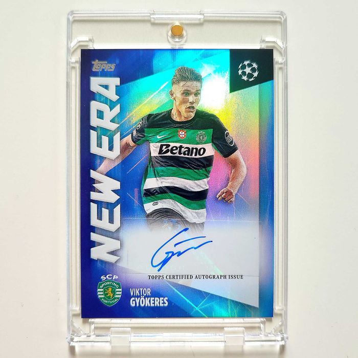 Karta Topps New Era - Viktor Gyökeres - Sporting Lizbona - Auto