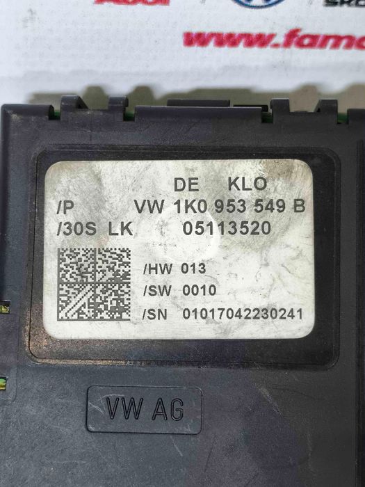 Sensor Ângulo Direção VW GOLF V