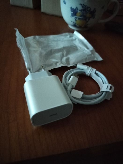 Carregador para iPhone de carga rápida + cabo de carregamento