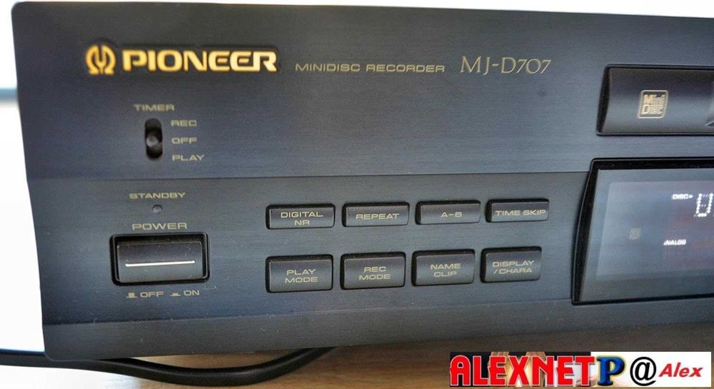 Pioneer MJ-D707 Leitor Gravador Minidisc