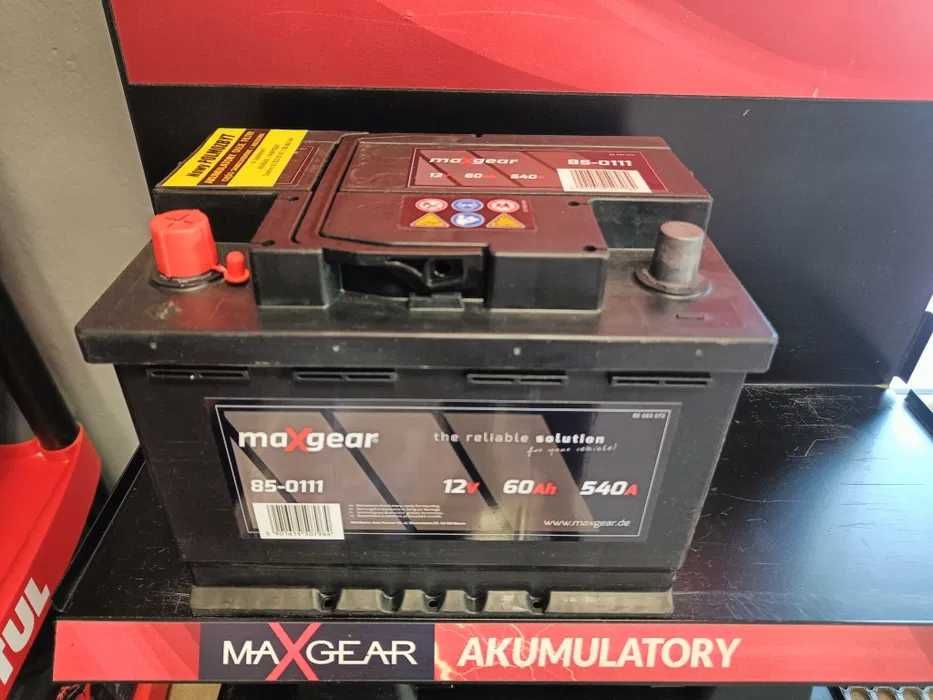 Akumulator 12V 60Ah 540A L+ MAXGEAR